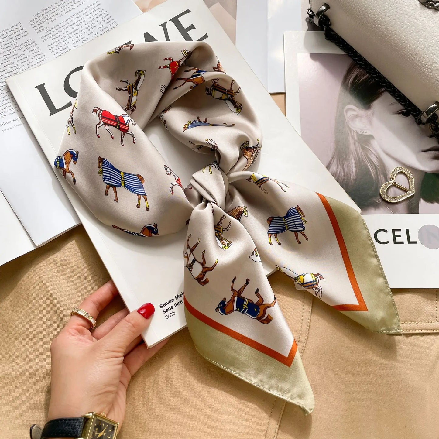 Foulard En Soie "BALI"