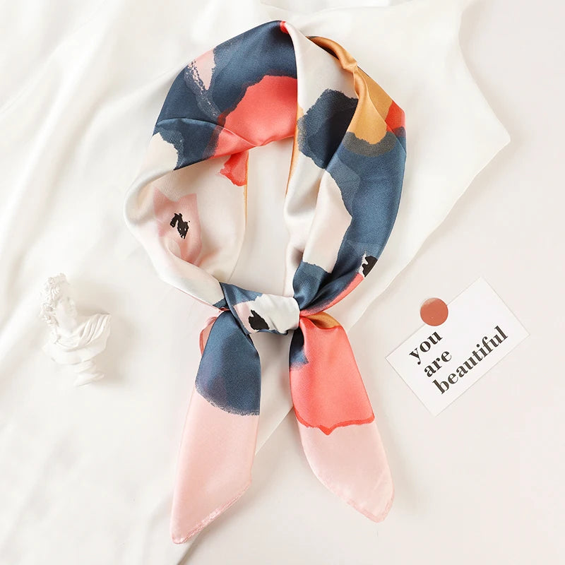 Foulard En Soie "BOHO"
