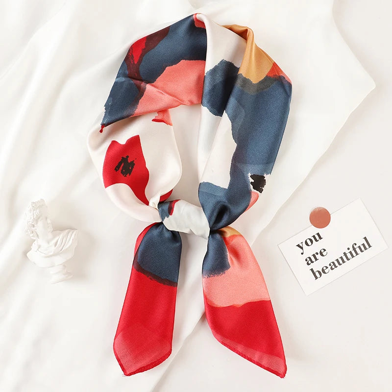 Foulard En Soie "BOHO"