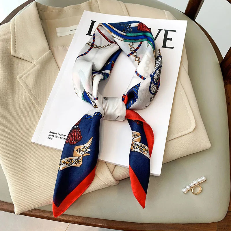 Foulard En Soie "BOHO"