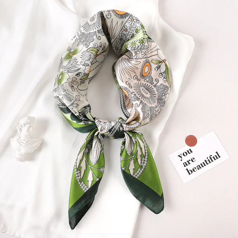 Foulard En Soie "BOHO"