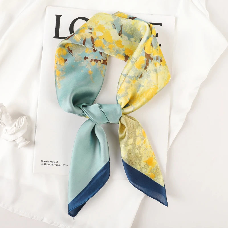 Foulard En Soie "BOHO"