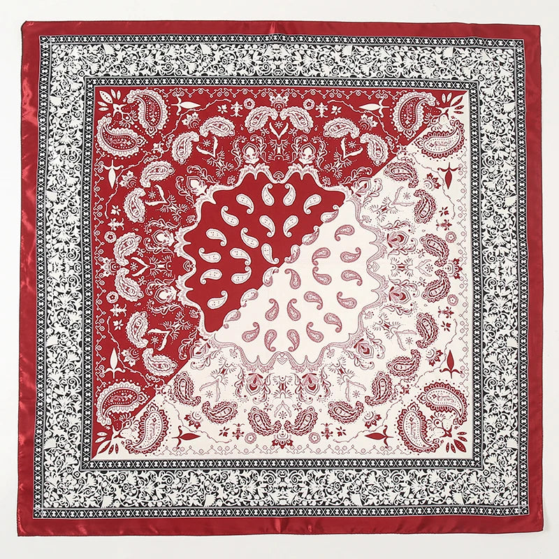 Foulard En Soie "BOHEME"