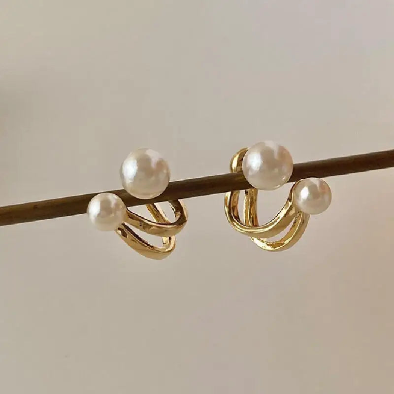 Boucles D'Oreilles "CLASSIC PEARL"