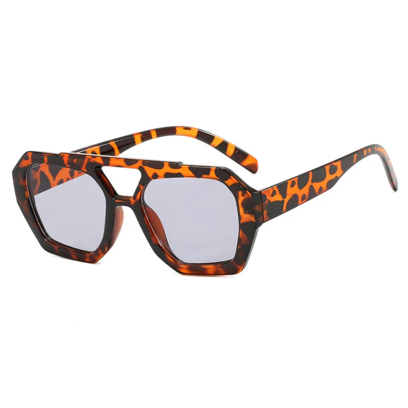 Lunettes De Soleil Carrée Vintage