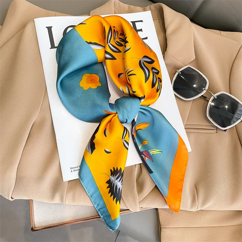 Foulard En Soie "BOHO"
