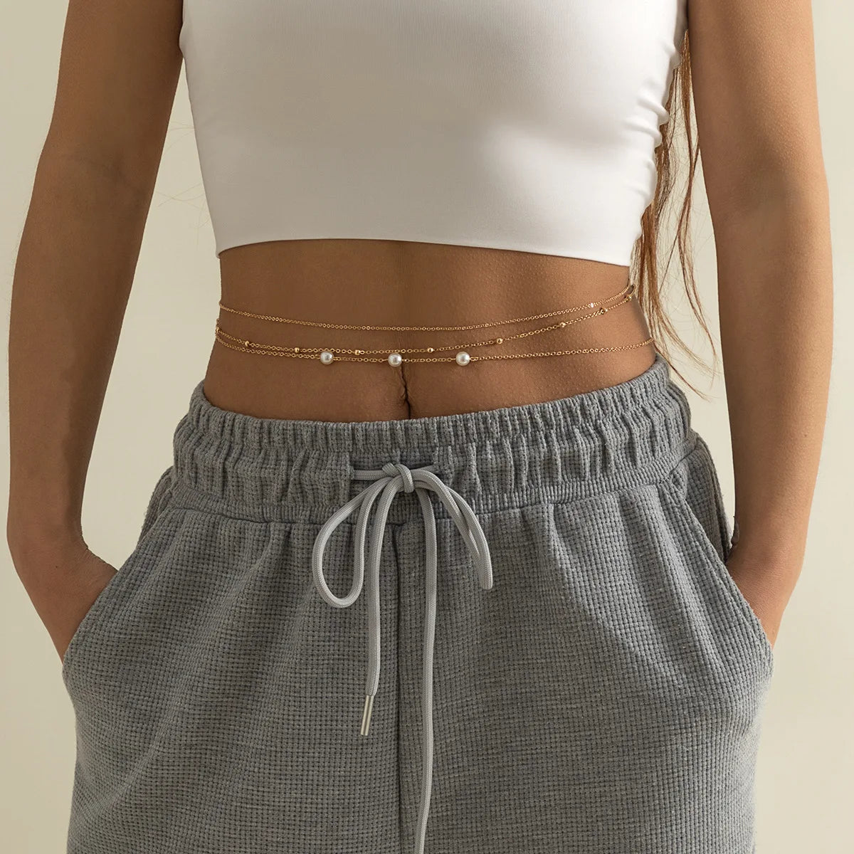 Chaîne De Taille Double "RETRO"