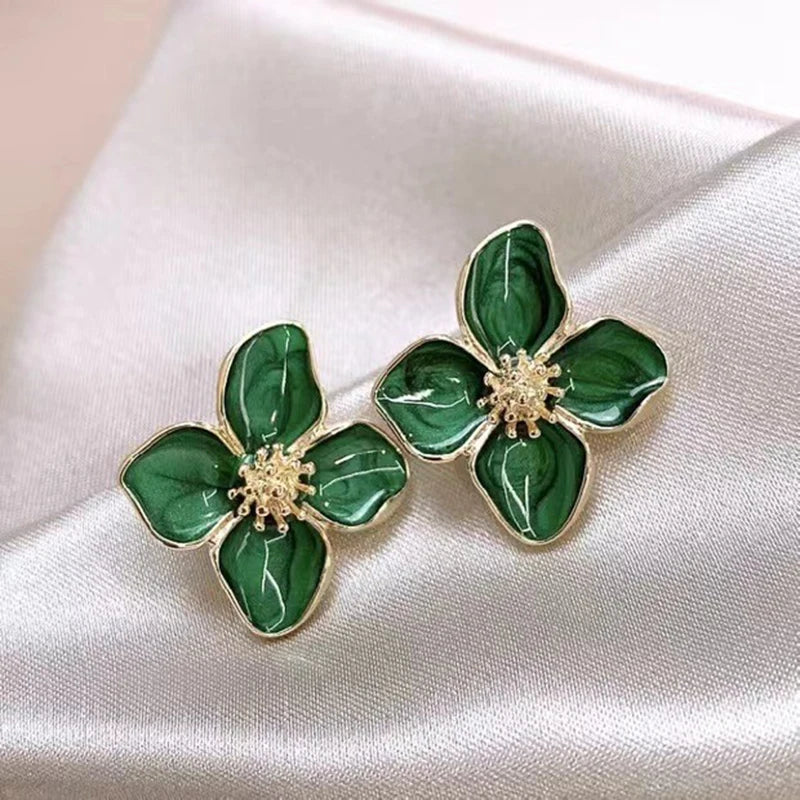 Boucles D'Oreilles "HIBISCUS"
