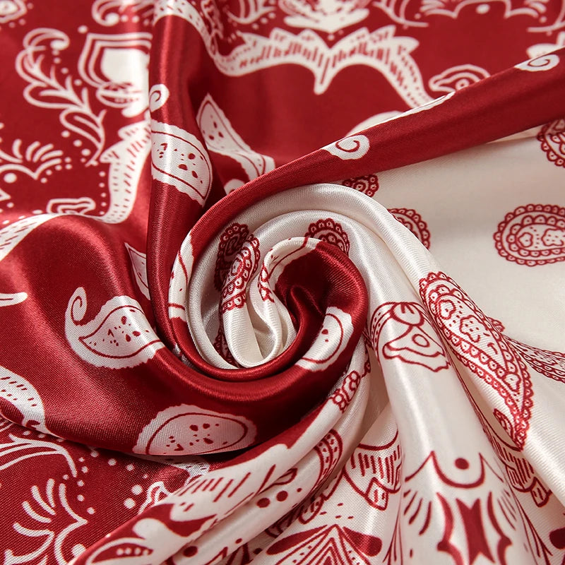 Foulard En Soie "BOHEME"