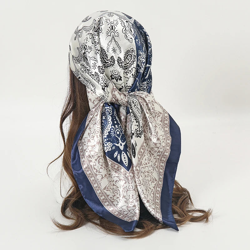 Foulard En Soie "BOHEME"