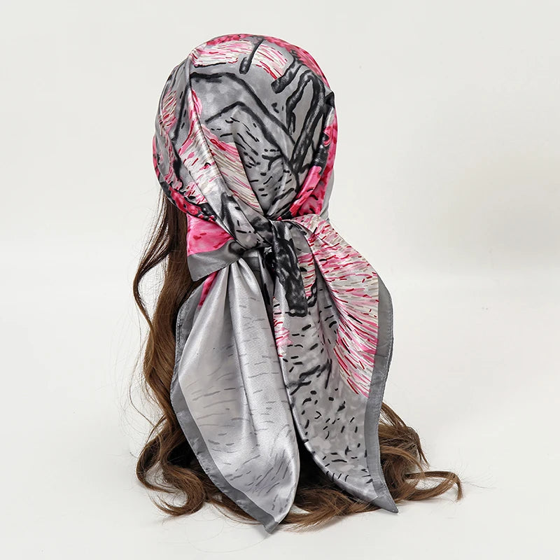Foulard En Soie "BOHEME"