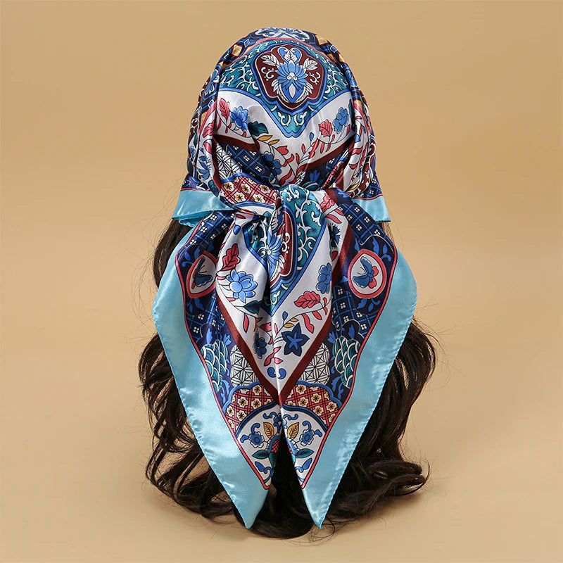Foulard En Soie "BOHEME"