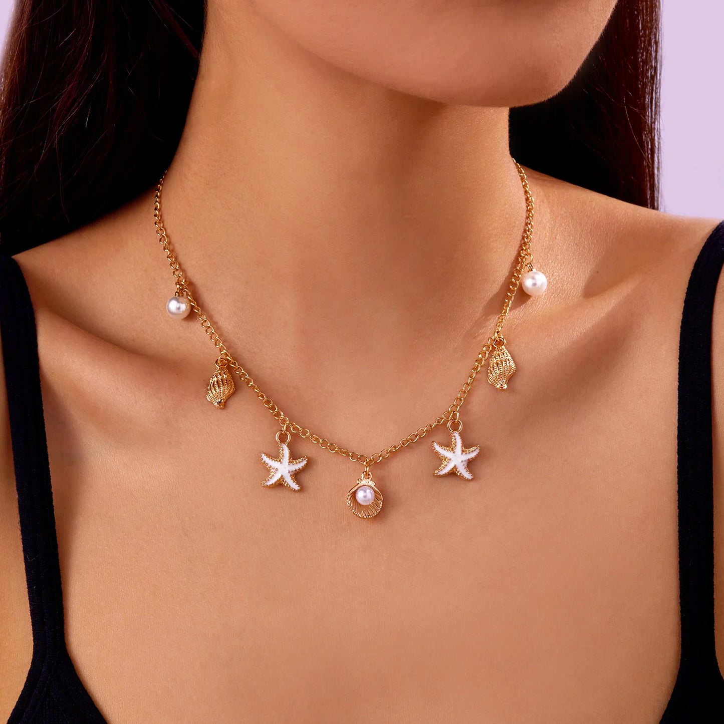 Collier Bohème "STARFISH"