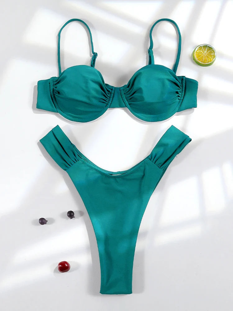 Bikini "HOSTA" Maillot De Bain Brésiliens Echancrés