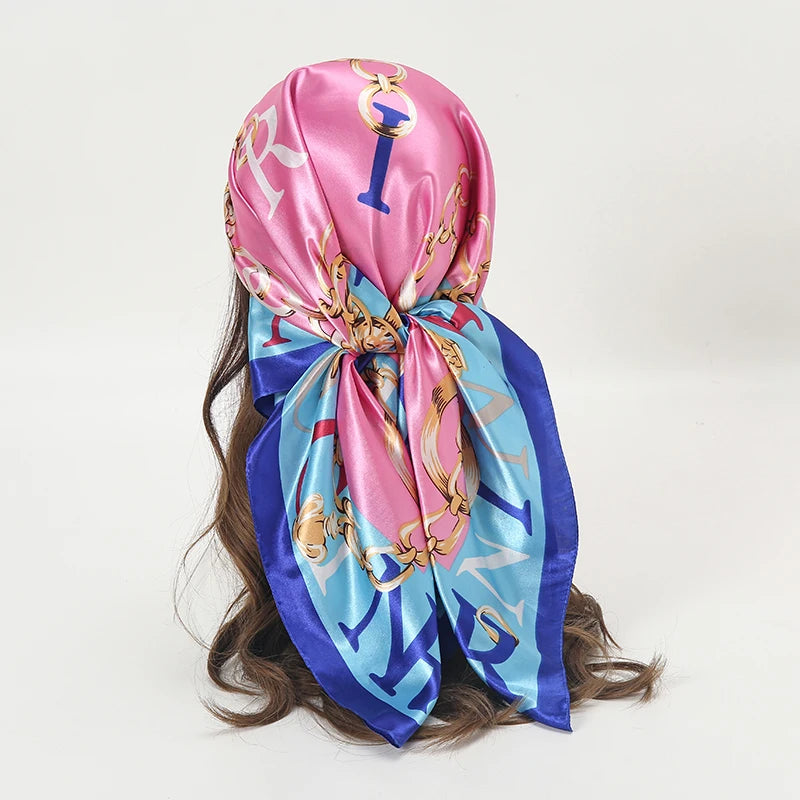 Foulard En Soie "BOHEME"