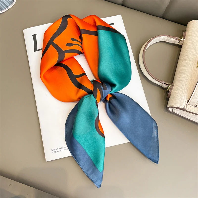 Foulard En Soie "BOHO"