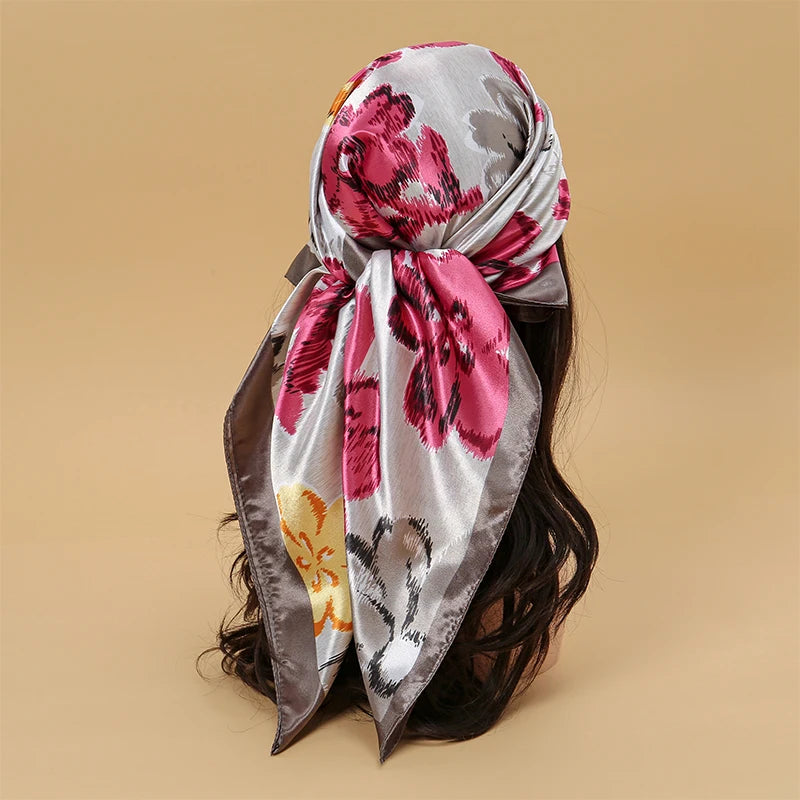 Foulard En Soie "BOHEME"