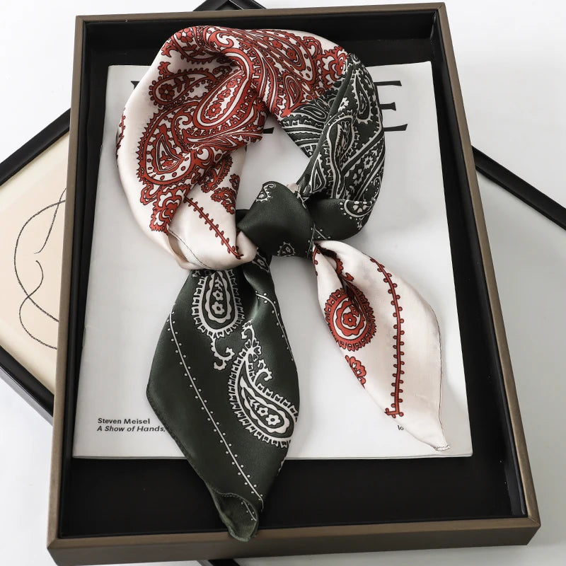 Foulard En Soie "BOHO"