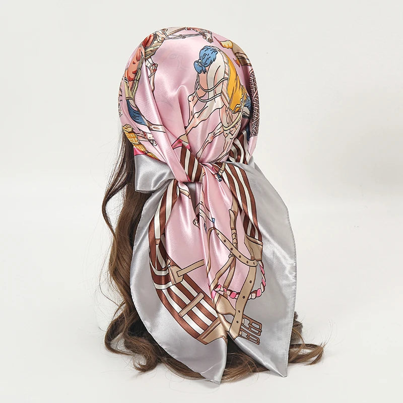 Foulard En Soie "BOHEME"