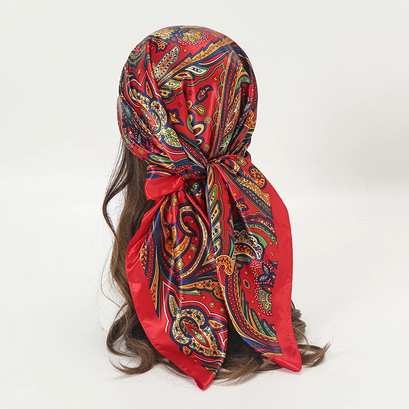 Foulard En Soie "BOHEME"
