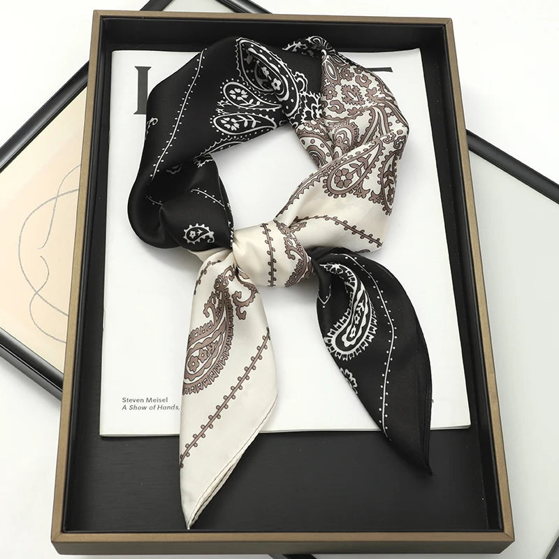 Foulard En Soie "BOHO"