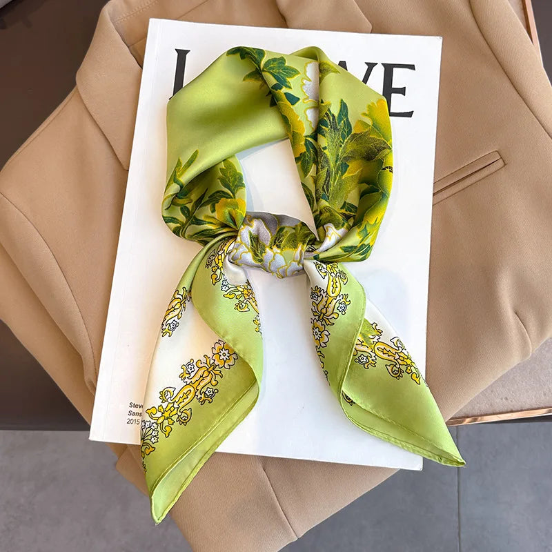 Foulard En Soie "BOHO"