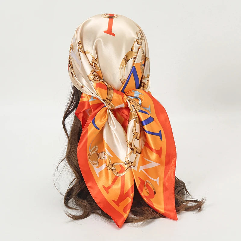 Foulard En Soie "BOHEME"