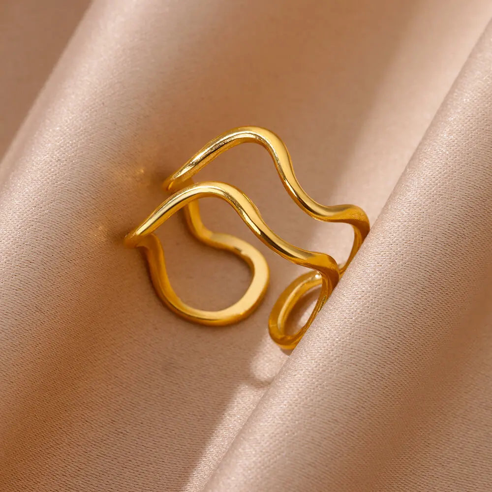 Bagues GOLD "CHUNKY"