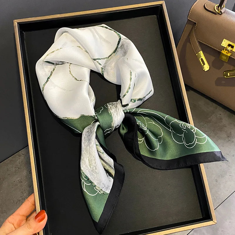 Foulard En Soie "BOHO"