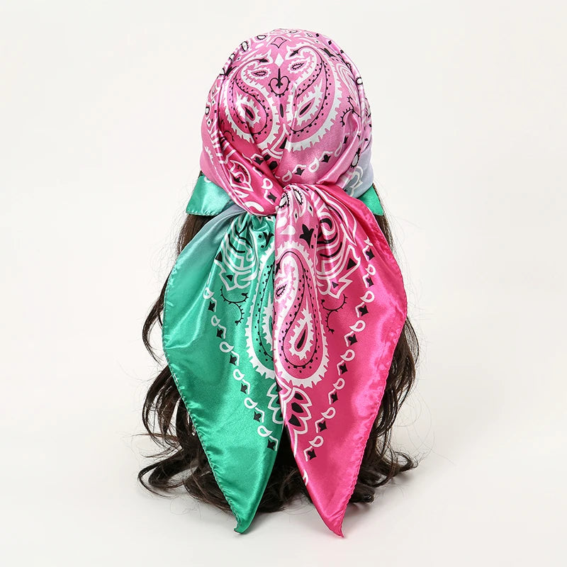 Foulard En Soie "BOHEME"