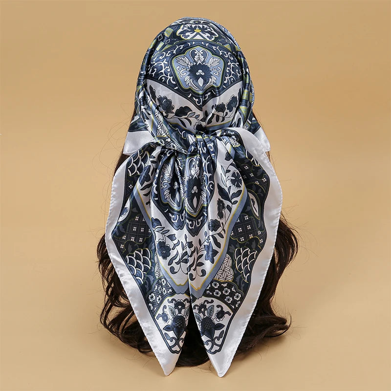 Foulard En Soie "BOHEME"