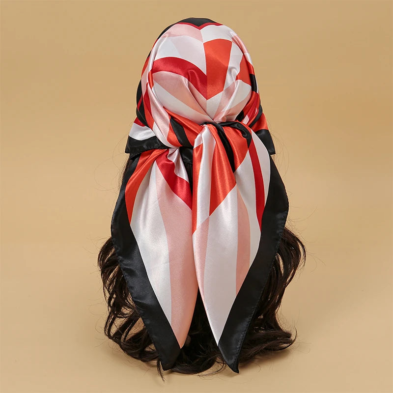 Foulard En Soie "BOHEME"