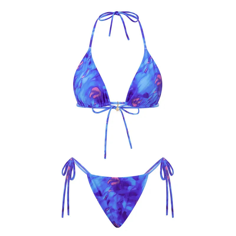 Bikini "COSMOS" Maillot De Bain Brésiliens Echancrés