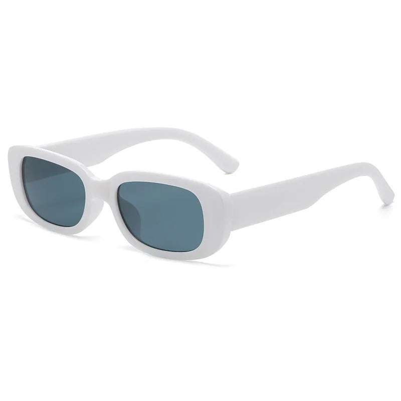 Lunettes De Soleil Rectangle Vintage