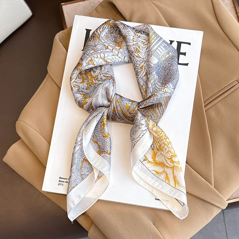 Foulard En Soie "BOHO"