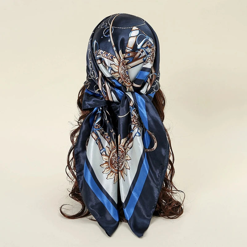 Foulard En Soie "BOHEME"