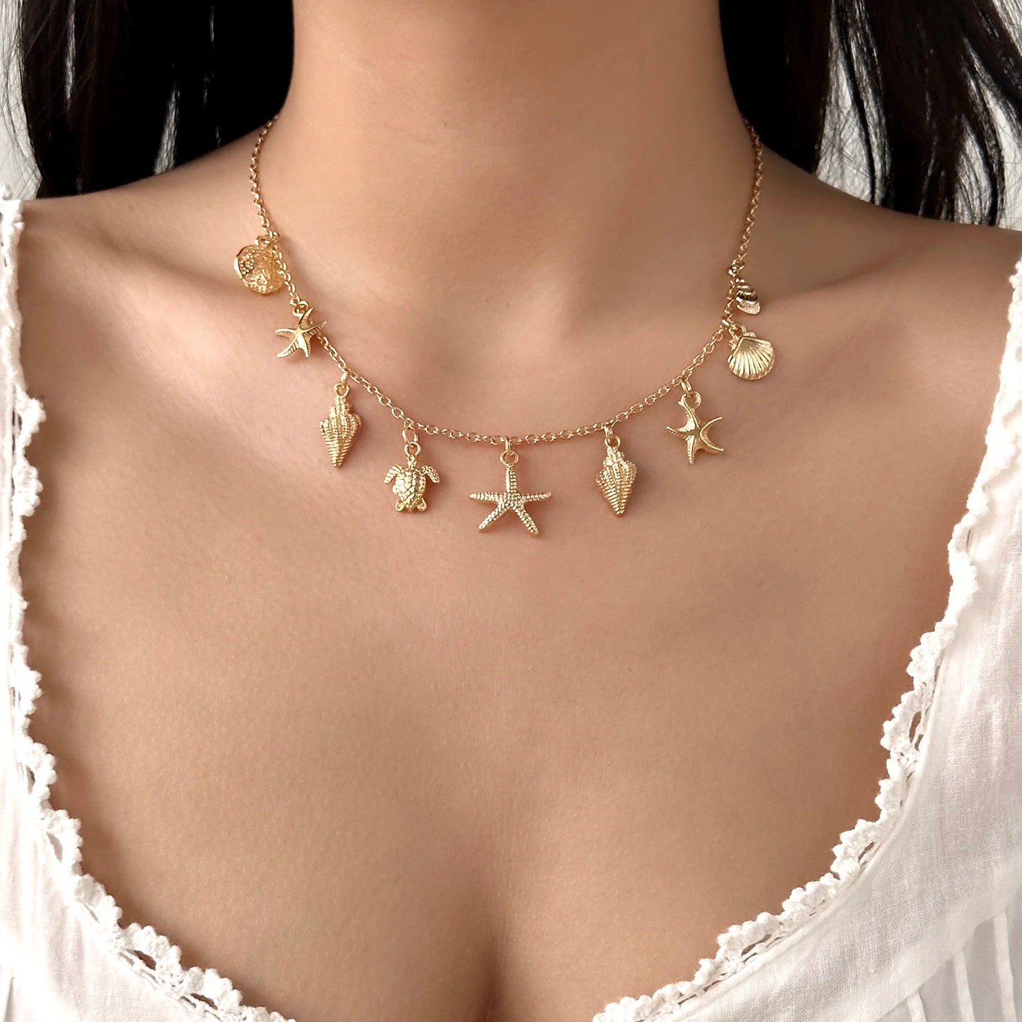Collier Bohème "STARFISH"