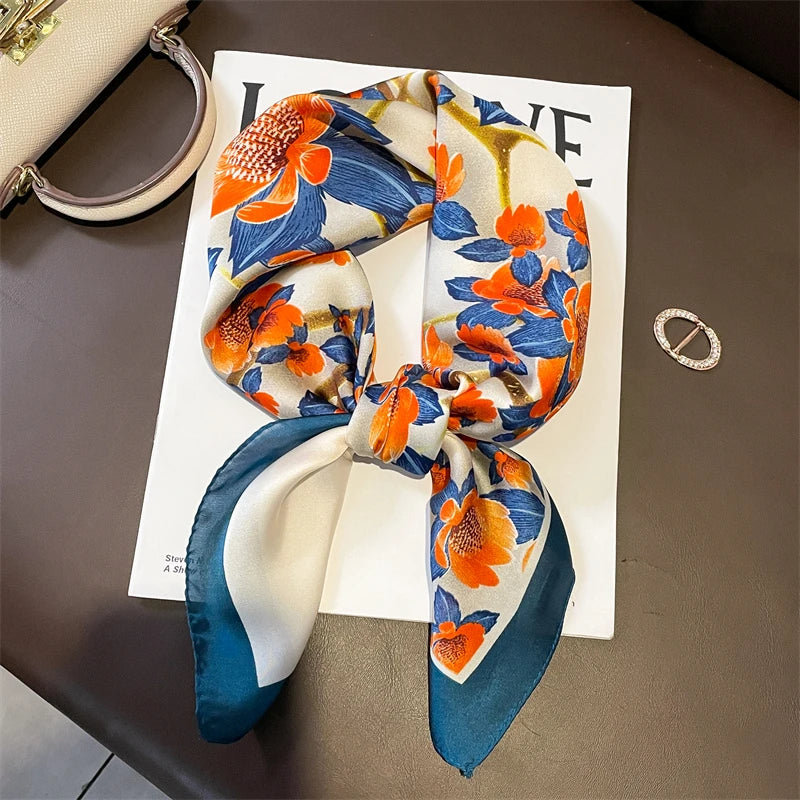 Foulard En Soie "BOHO"