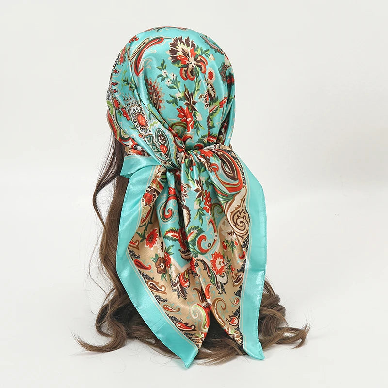Foulard En Soie "BOHEME"
