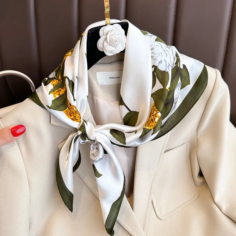 Foulard En Soie "BOHO"