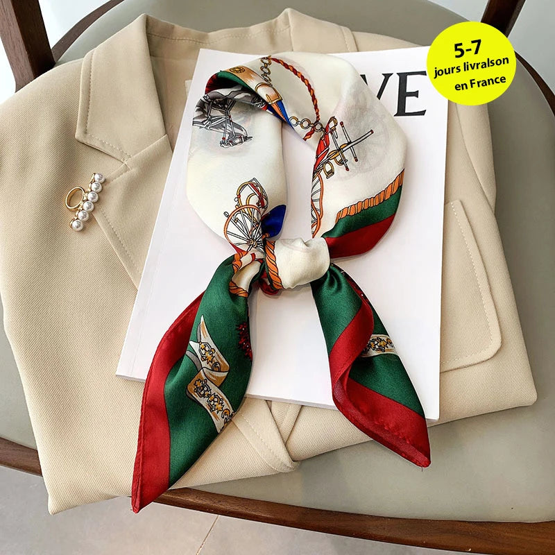 Foulard En Soie "BOHO"