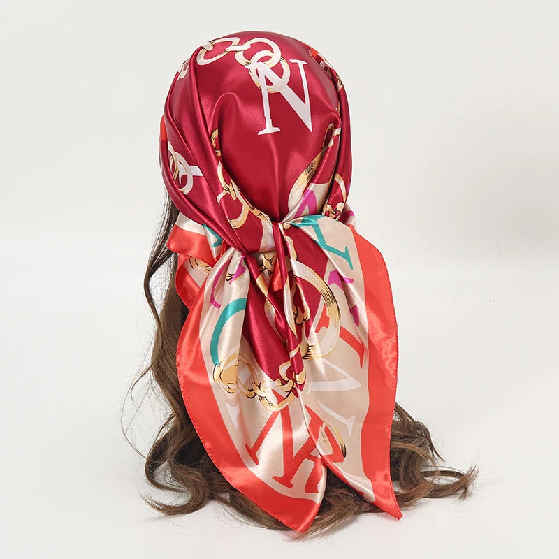 Foulard En Soie "BOHEME"