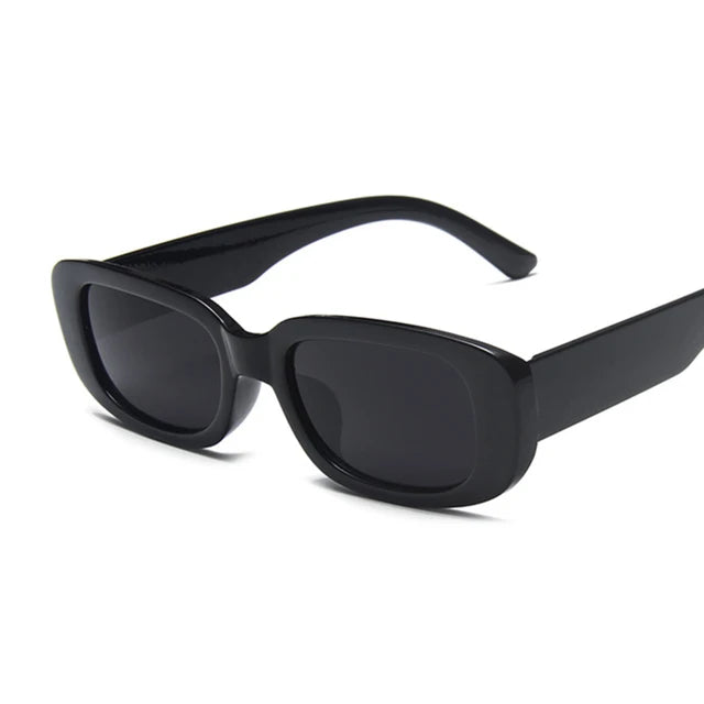 Lunettes De Soleil Rectangle Vintage