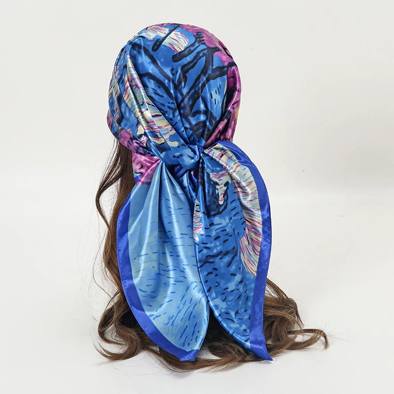 Foulard En Soie "BOHEME"