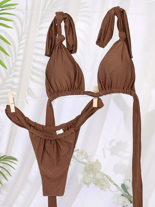 Bikini "HOSTA" Maillot De Bain Brésiliens Echancrés