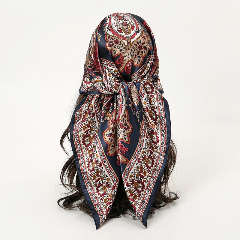 Foulard En Soie "BOHEME"