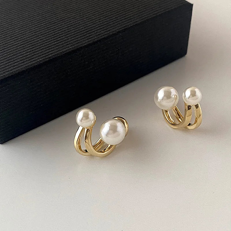 Boucles D'Oreilles "CLASSIC PEARL"
