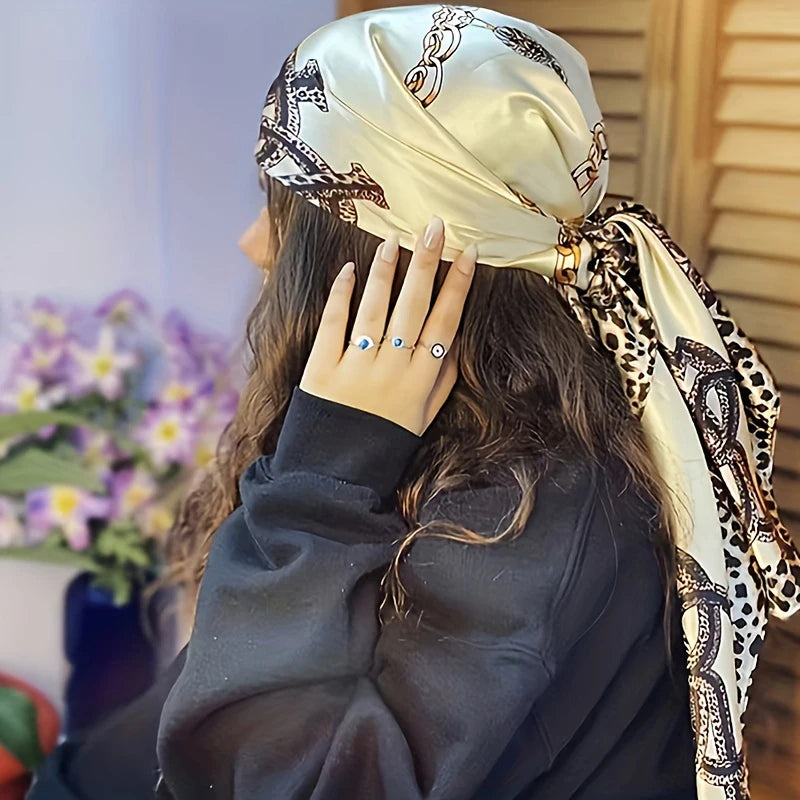 Foulard En Soie "BOHEME"