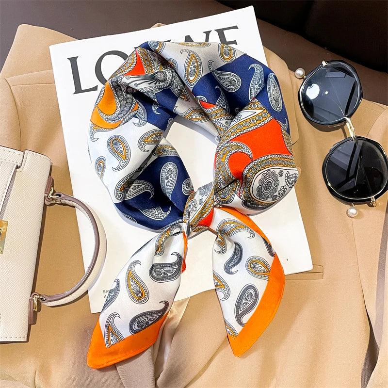 Foulard En Soie "BOHO"