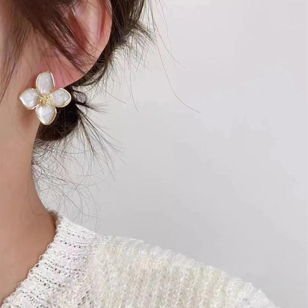Boucles D'Oreilles "HIBISCUS"